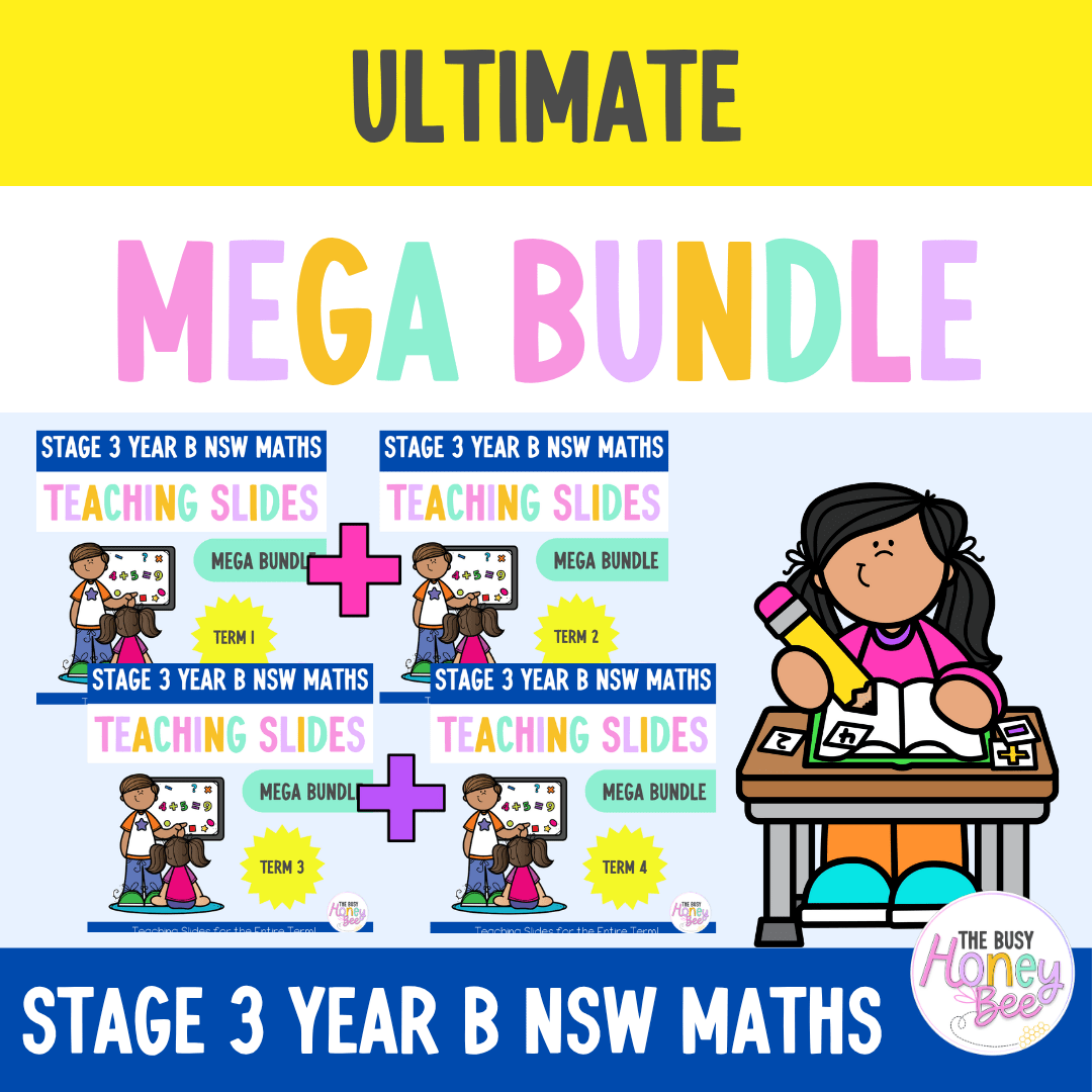 Stage 3 Year B Ultimate Maths Teaching Slides Mega Bundle - Teaching Slides