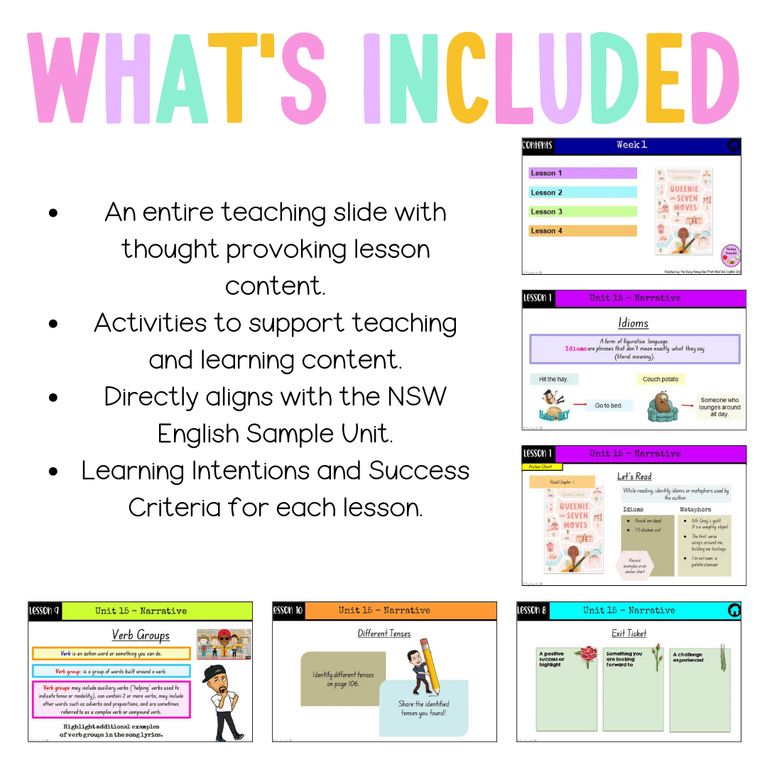 Stage 3 Year B Unit 15 NSW Narrative English Teaching Slides - Teaching Slides