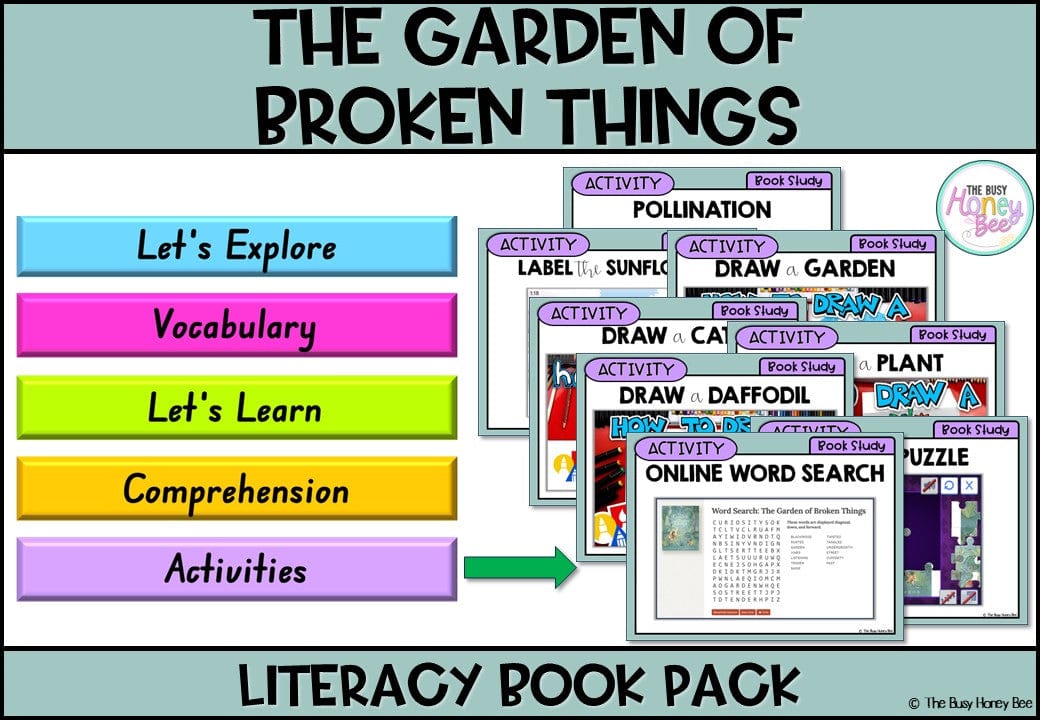 The Garden of Broken Things by Freya Blackwood - CBCA 2025 - Literacy Book Pack - Activity Pack
