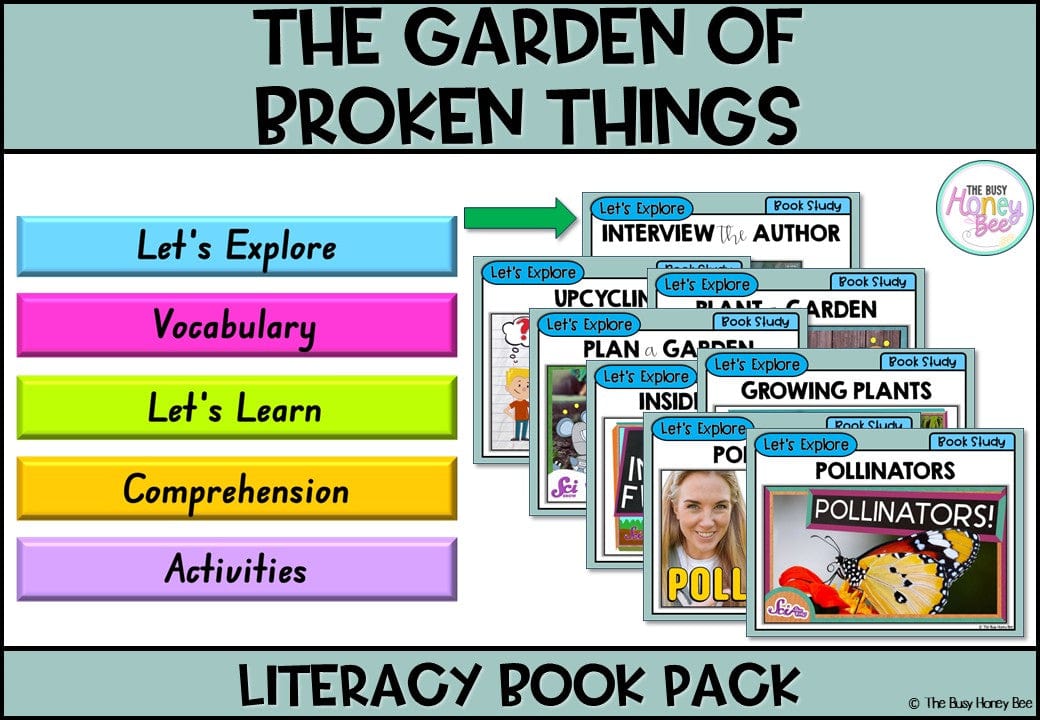 The Garden of Broken Things by Freya Blackwood - CBCA 2025 - Literacy Book Pack - Activity Pack