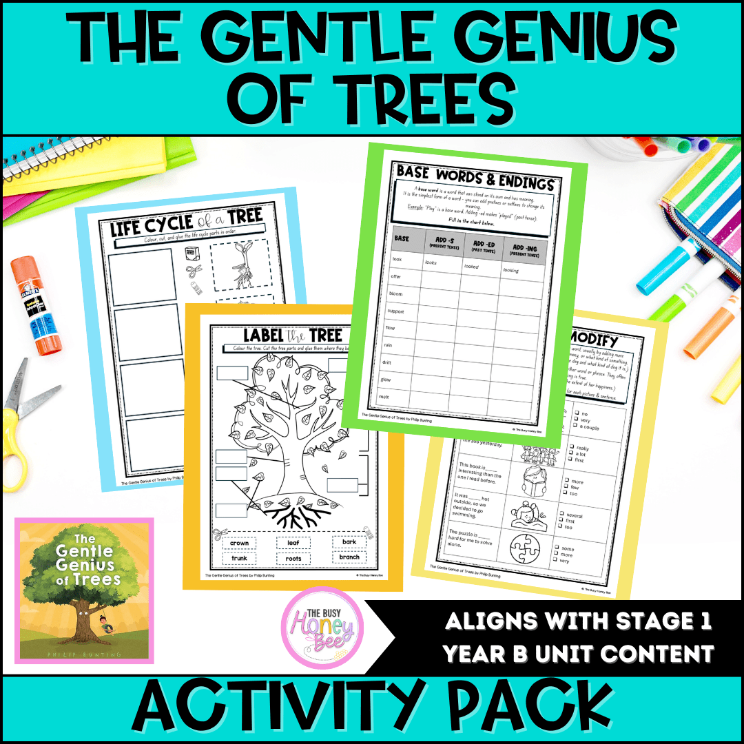 The Gentle Genius of Trees Activity Pack - Activity Pack