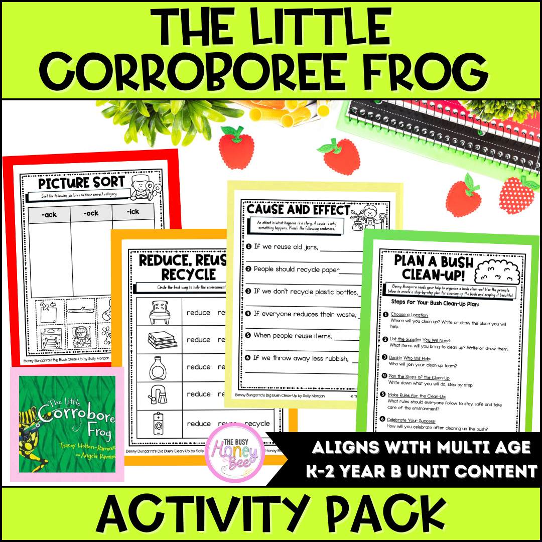 The Little Corroboree Frog Activity Pack - Activity Pack