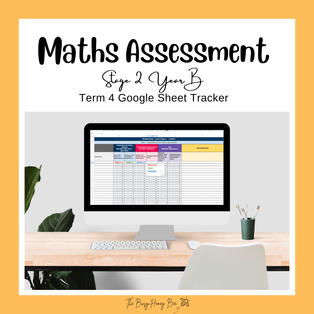 ULTIMATE Stage 2 Year B Differentiated Maths Assessment Bundle - Assessment
