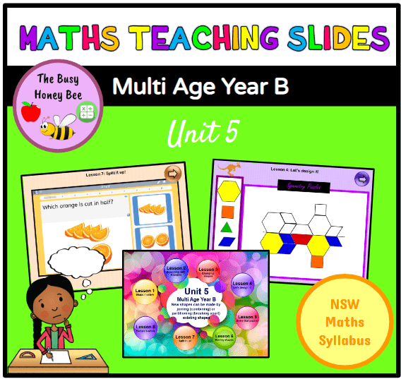 Multi Age Year B Unit 5 Maths Teaching Slides – The Busy Honey Bee