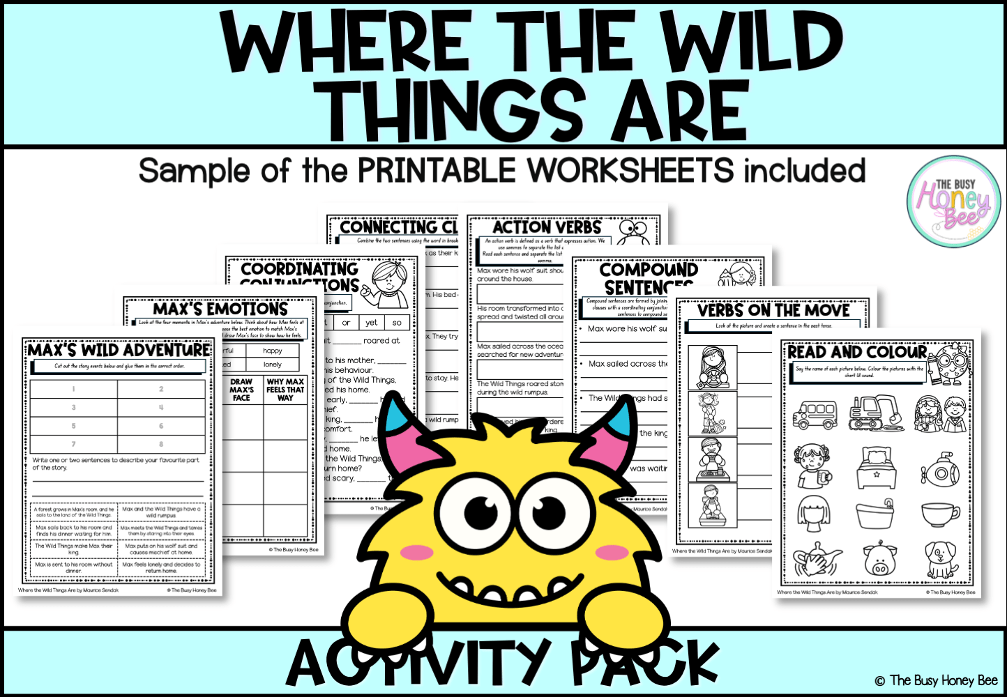 Where the Wild Things Are Activity Pack - Activity Pack