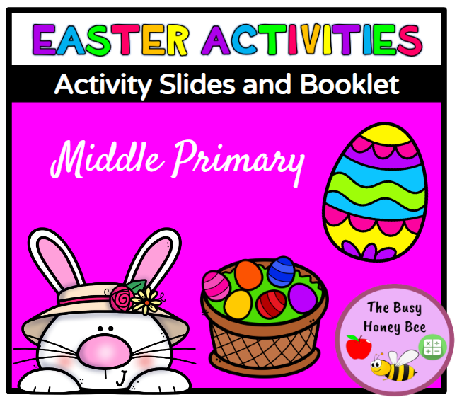 Middle Primary Easter Activity Slides and Booklet