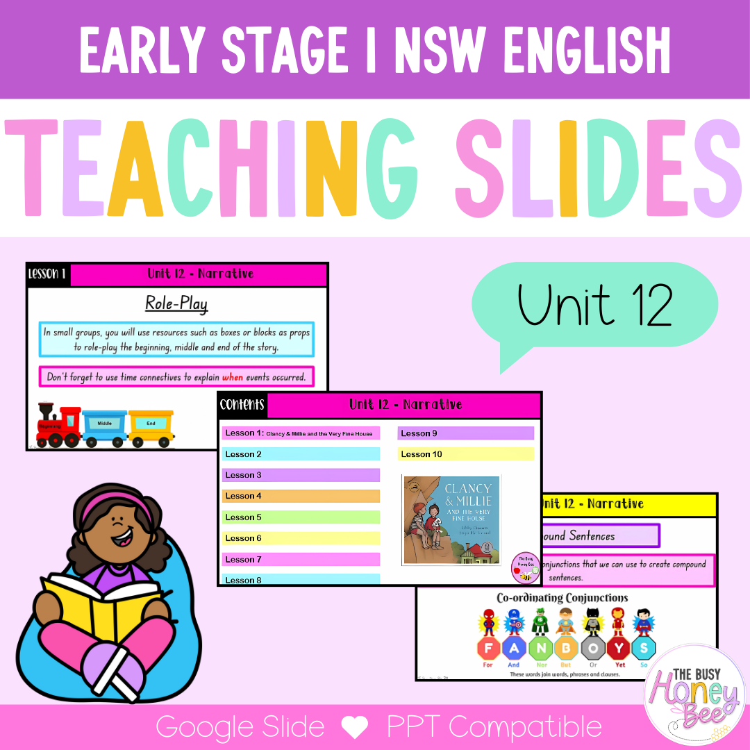 Early Stage 1 Unit 12 Narrative English Teaching Slides