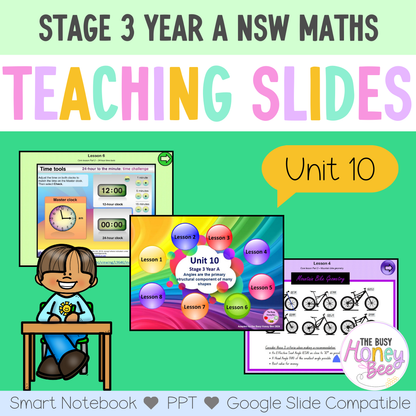 Stage 3 Year A Unit 10 Maths Teaching Slides