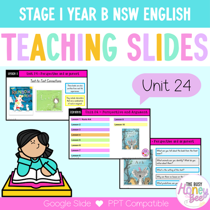 Stage 1 Year B Term 1 English Teaching Slides Mega Bundle