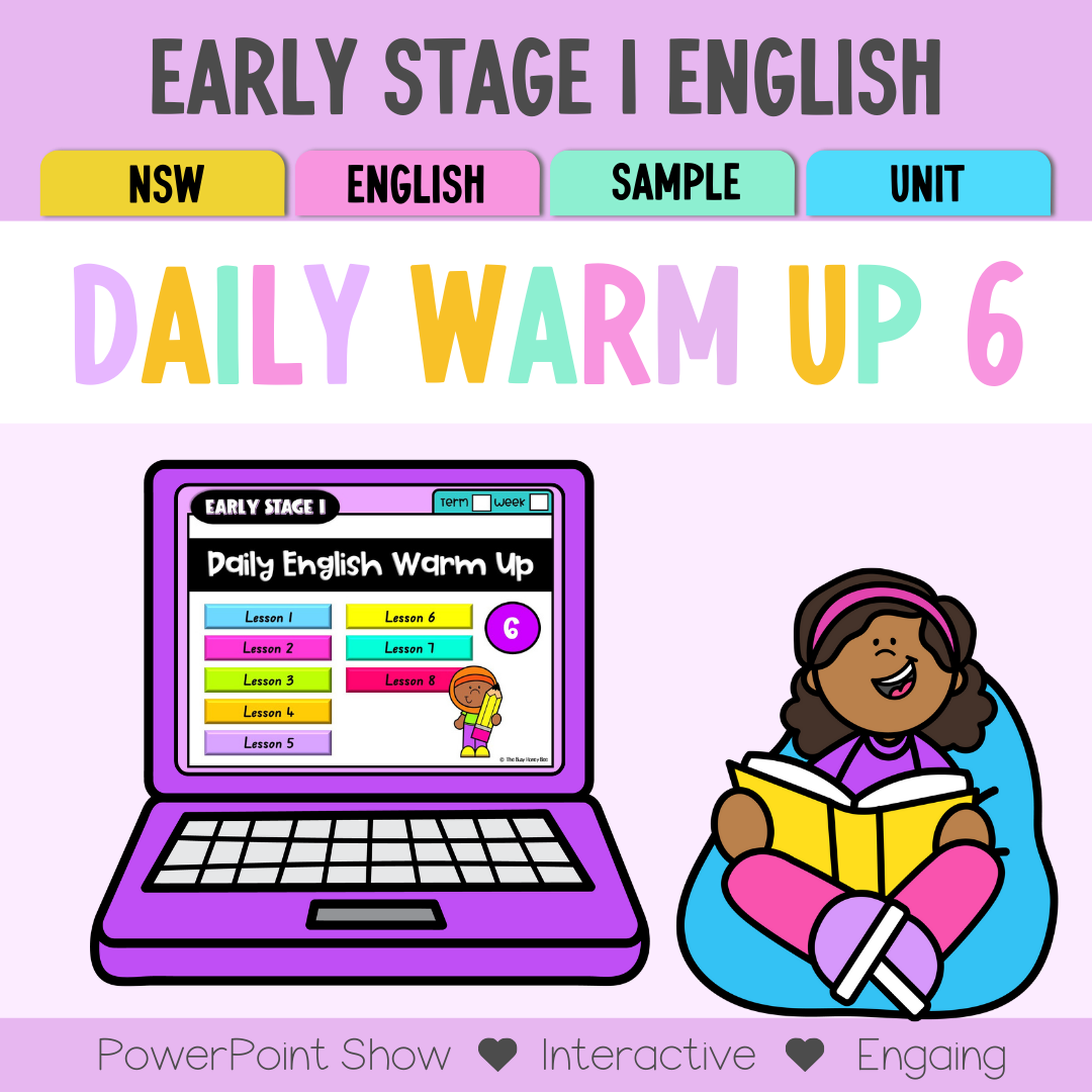 Early Stage 1 English Daily Warm Up Unit 6