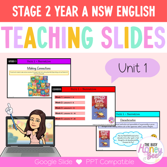 Stage 2 Year A Unit 1 Narrative English Teaching Slides