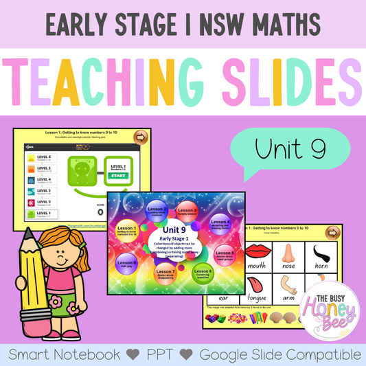 Early Stage 1 Unit 9 Maths Teaching Slides