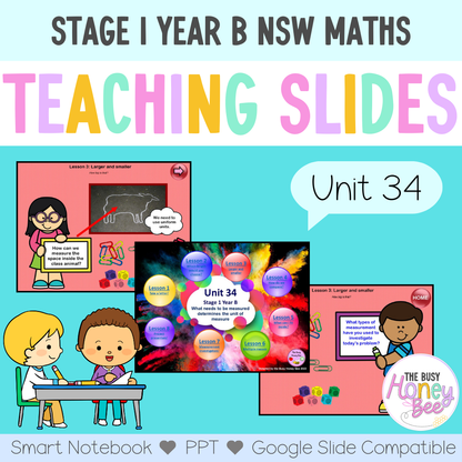 Stage 1 Year B Unit 34 Maths Teaching Slides