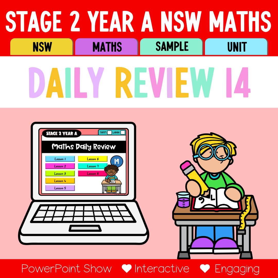 Stage 2 Year A Australian | NSW Math Daily Review | Warm-Up Unit 14