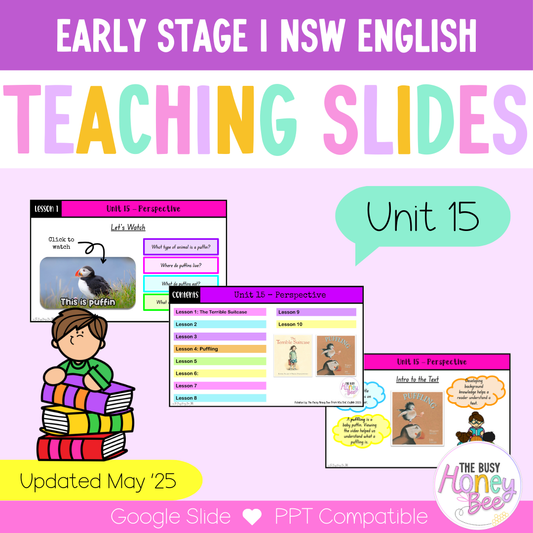 Early Stage 1 Unit 15 NSW Perspective English Teaching Slides