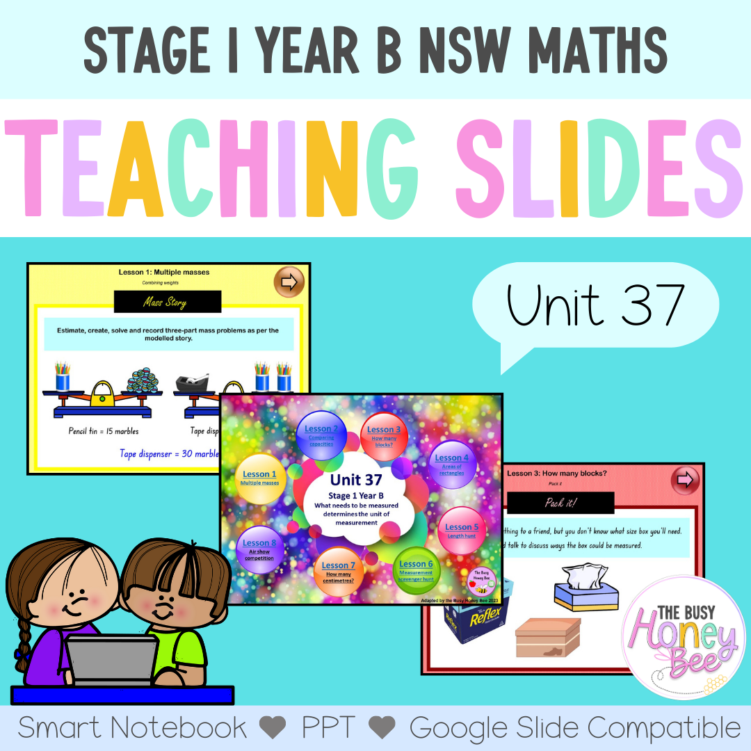 Stage 1 Year B Unit 37 Maths Teaching Slides