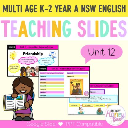 Multi Age Year A Unit 12 Narrative; Representation English Teaching Slides