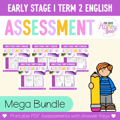 ULTIMATE Early Stage 1 English Assessment Bundle