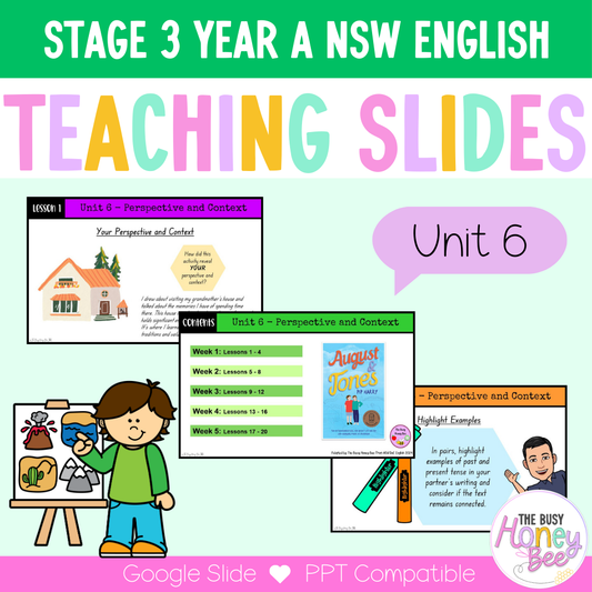 Stage 3 Year A Unit 6 Perspective and Context English Teaching Slides