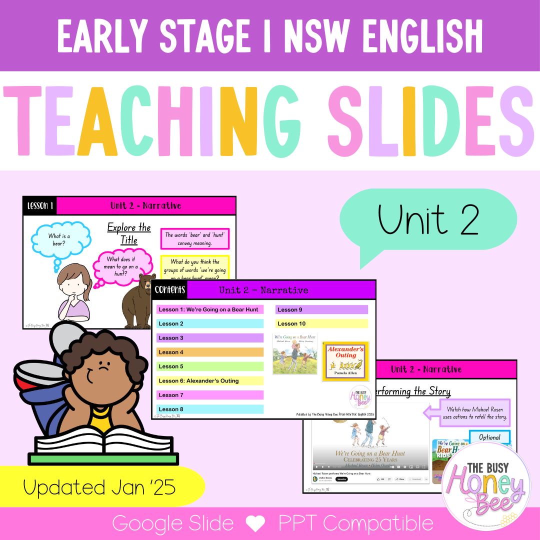 Early Stage 1 Unit 2 Narrative English Teaching Slides