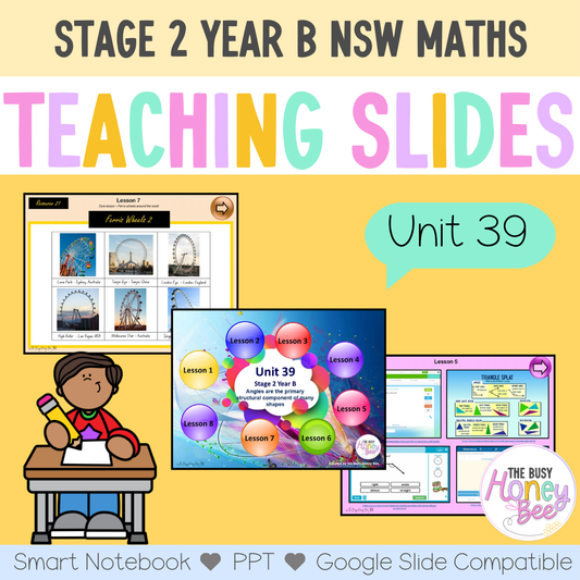 Stage 2 Year B Unit 39 Maths Teaching Slides