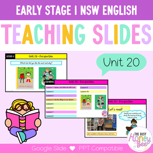 Early Stage 1 Unit 20 Perspective English Teaching Slides