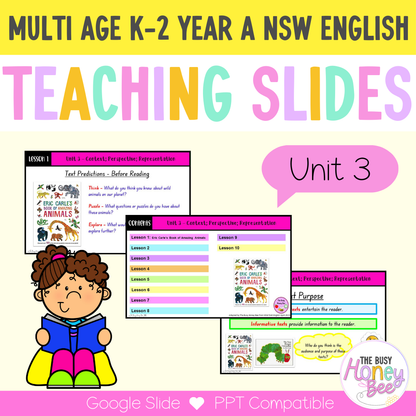 Multi Age Year A Unit 3 Context; Perspective... English Teaching Slides