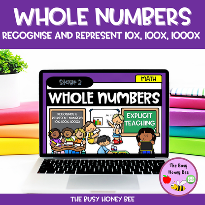 Year 4 Whole Number 10x, 100x, 1000x Explicit Teaching Bundle