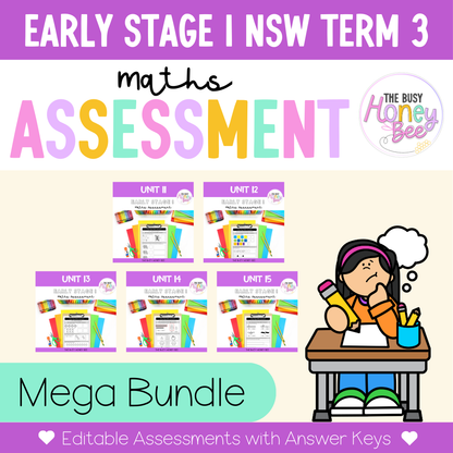 ULTIMATE Early Stage 1 Maths Assessment Bundle