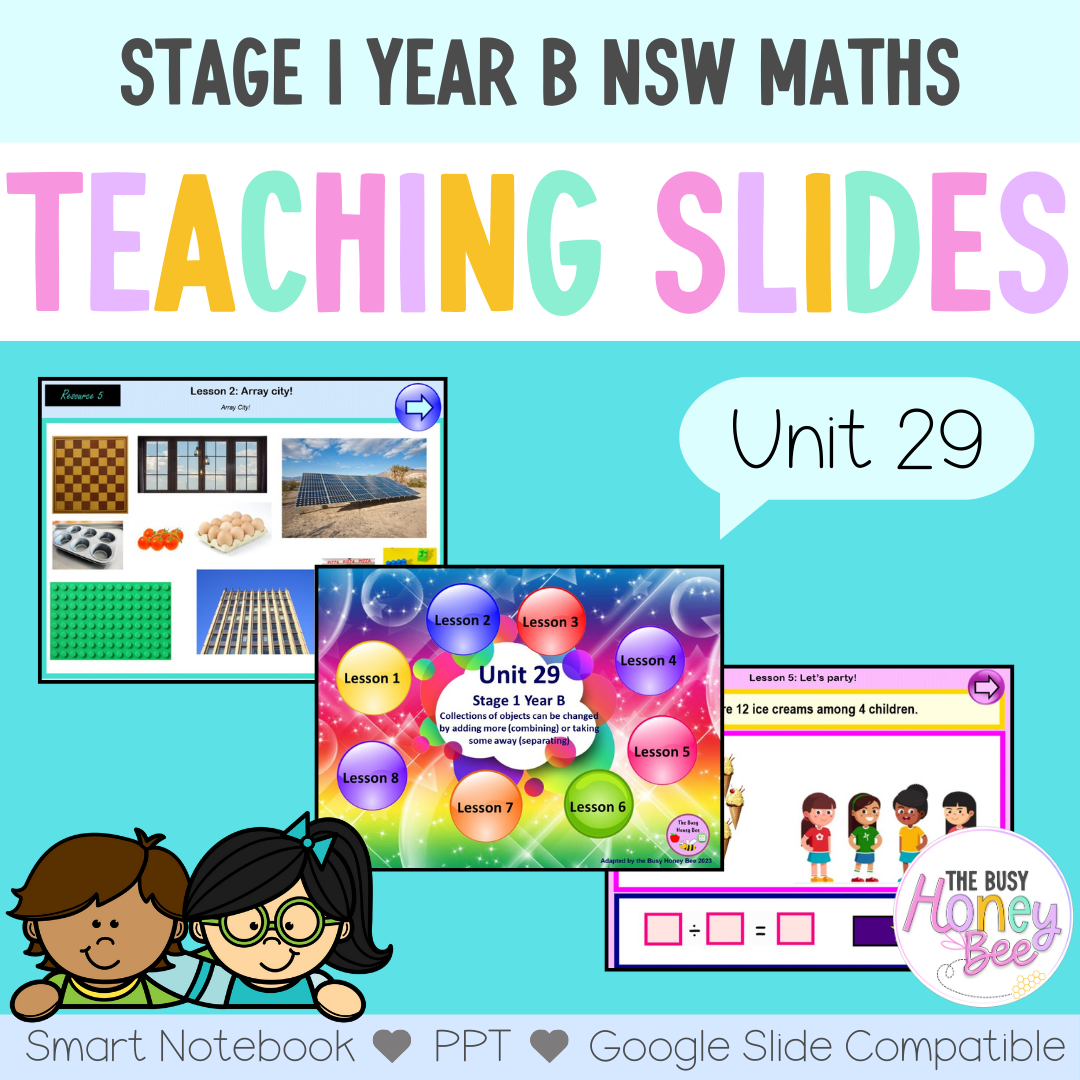 Stage 1 Year B Unit 29 Maths Teaching Slides