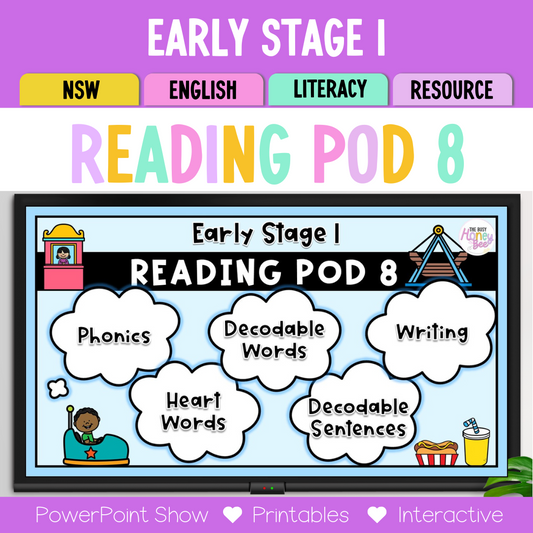 Early Stage 1 Reading Pod 8 - sh, ch