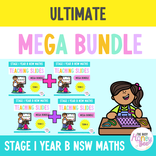 Stage 1 Year B Ultimate Maths Teaching Slides Mega Bundle