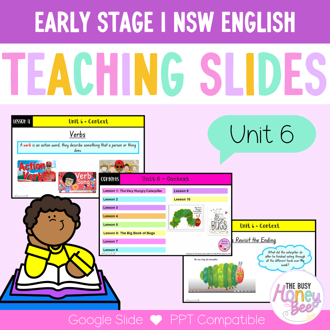 Early Stage 1 Unit 6 Context English Teaching Slides