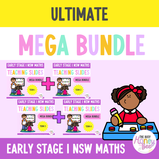 Early Stage 1 Ultimate Maths Teaching Slides Mega Bundle