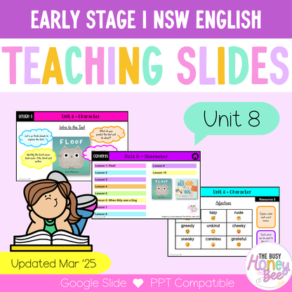 Early Stage 1 Unit 8 NSW Character English Teaching Slides