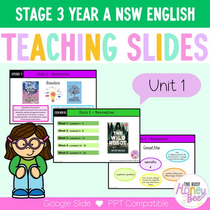 Stage 3 Year A Unit 1 Narrative English Teaching Slides