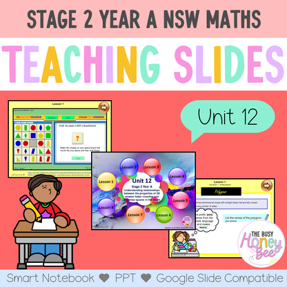 Stage 2 Year A Unit 12 Maths Teaching Slides