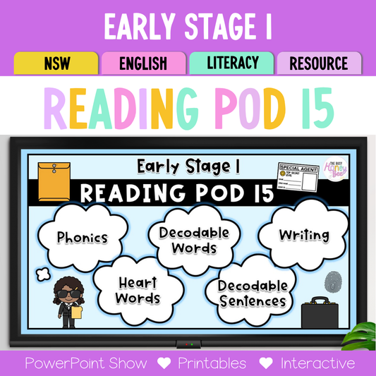 Early Stage 1 Reading Pod 15 - ou, ow