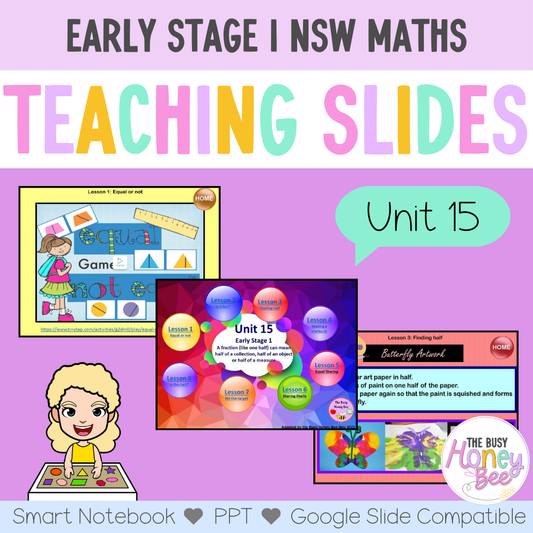 Early Stage 1 Unit 15 Maths Teaching Slides