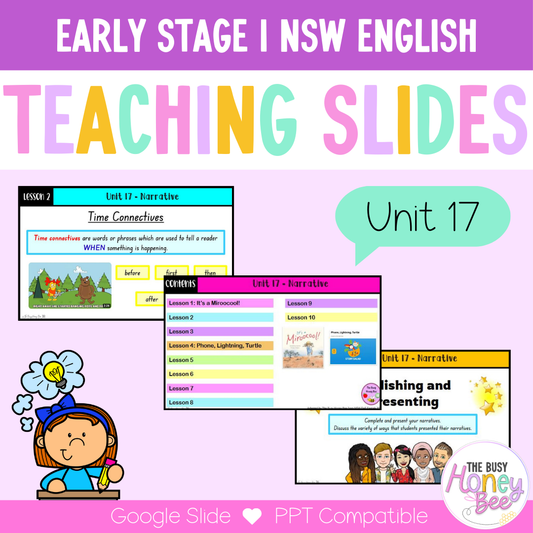 Early Stage 1 Unit 17 Narrative English Teaching Slides