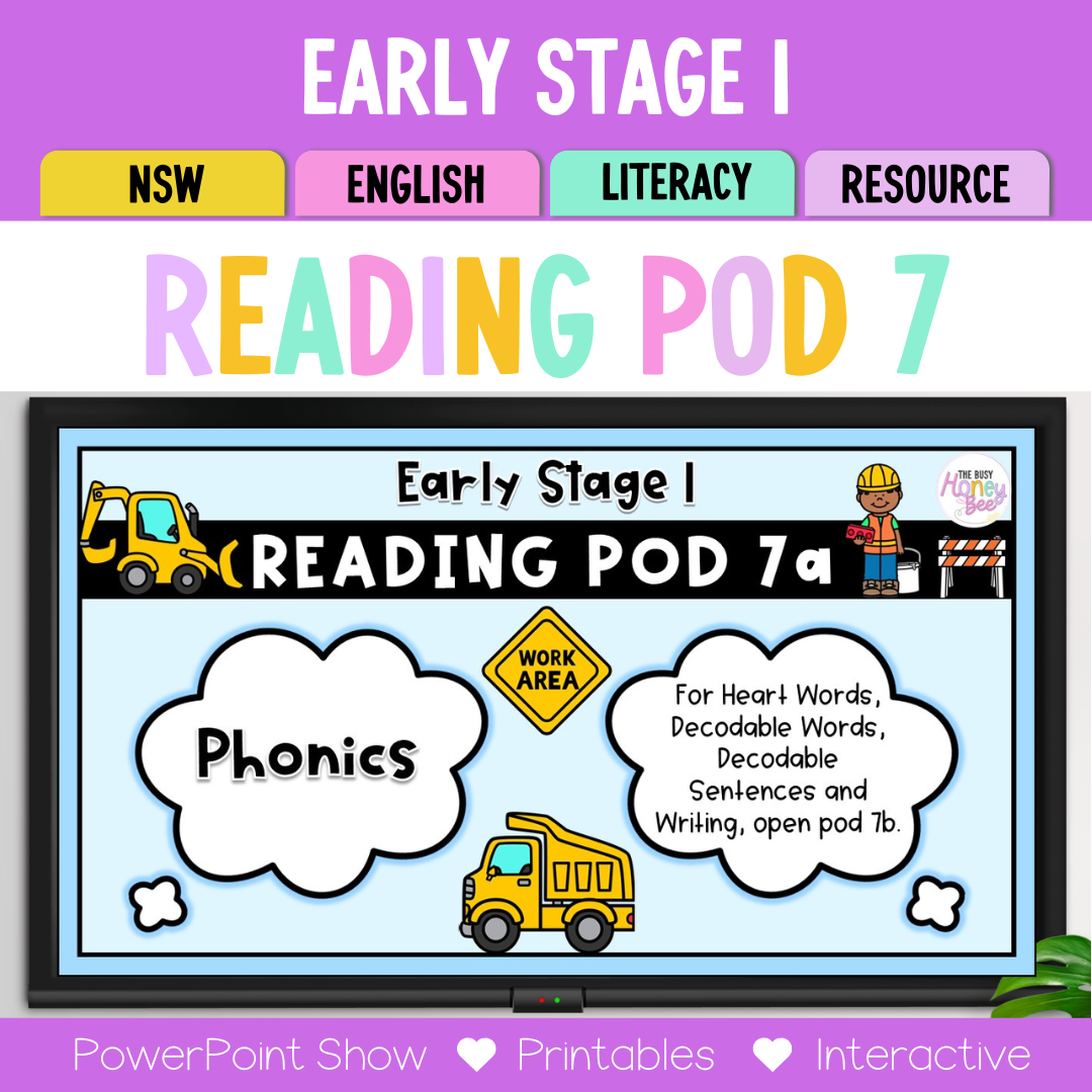 Early Stage 1 Reading Pod 7 - f, ff, l/ll, ss, z/zz