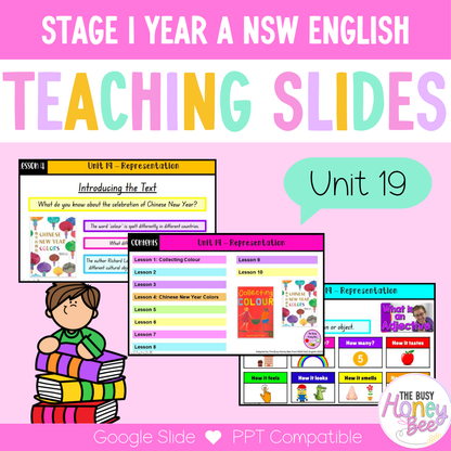 Stage 1 Year A Term 4 English Teaching Slides Mega Bundle