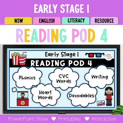 Early Stage 1 Reading Pod 4 - K, CK