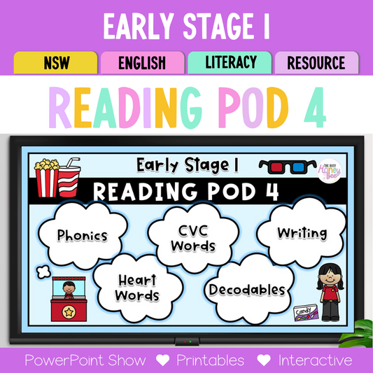 Early Stage 1 Reading Pod 4 - K, CK