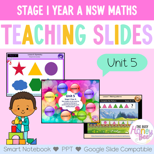 Stage 1 Year A Unit 5 Maths Teaching Slides