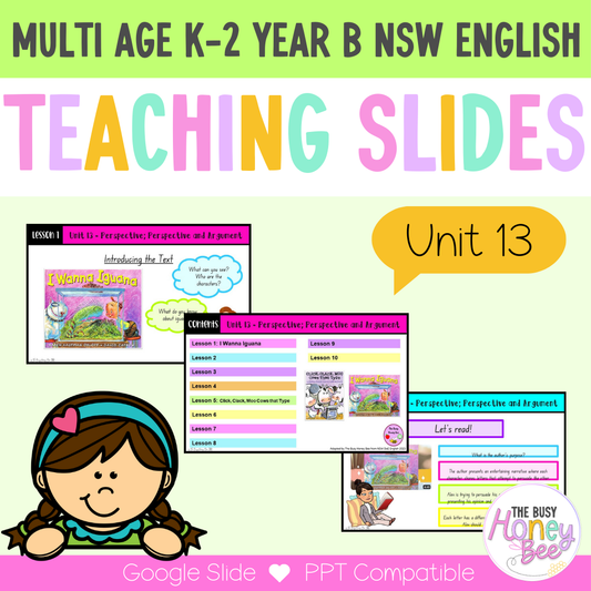 Multi Age Year B Unit 13 Perspective and Argument English Teaching Slides