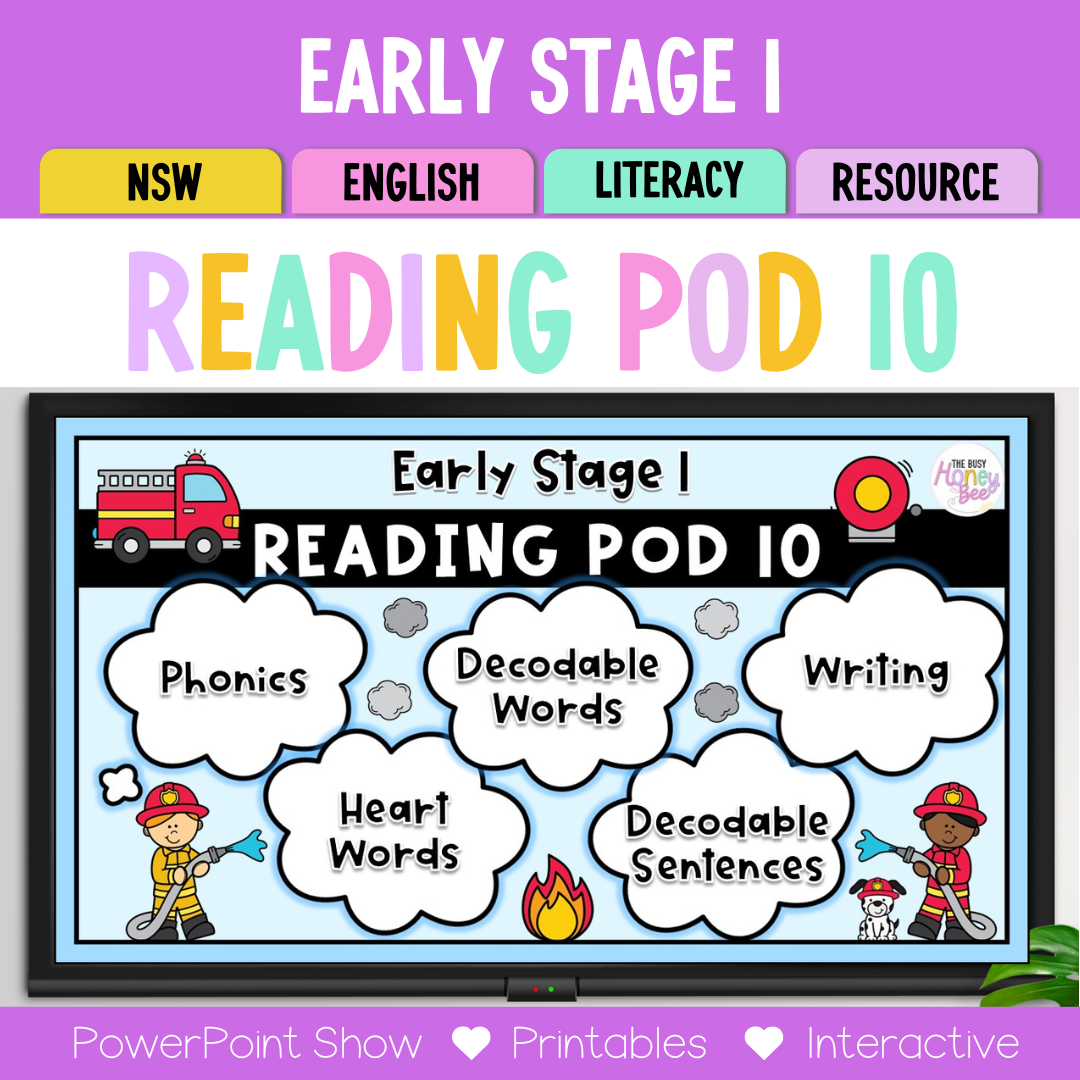 Early Stage 1 Reading Pod 10 - y, igh, j