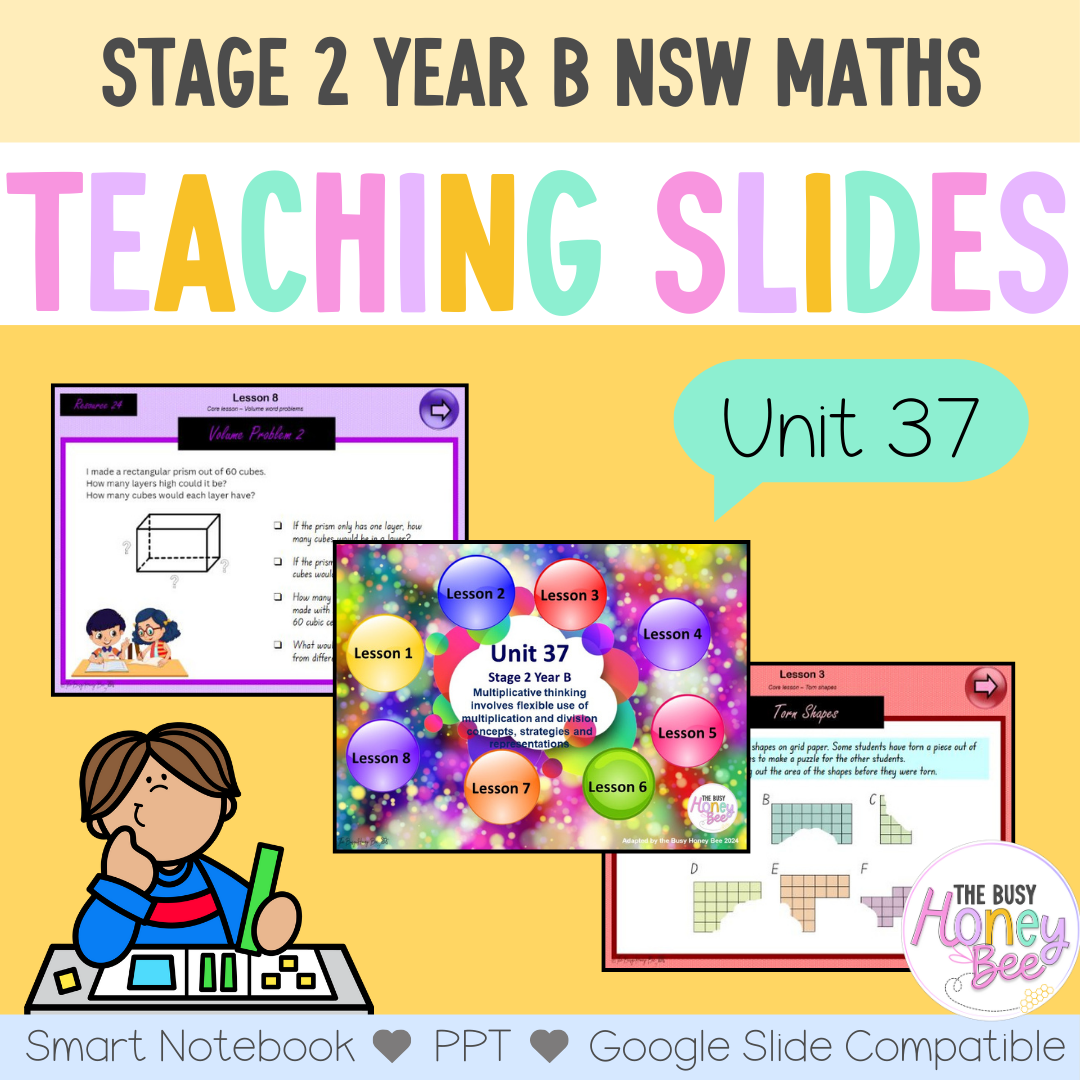 Stage 2 Year B Unit 37 NSW Maths Teaching Slides