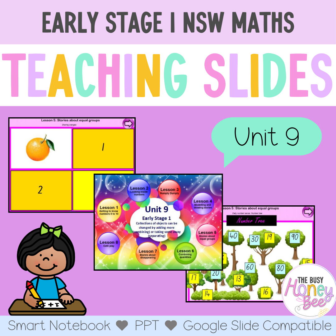 Early Stage 1 Unit 9 Maths Teaching Slides