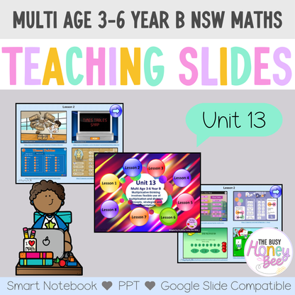 Multi Age 3-6 Year B Unit 13 Maths Teaching Slides